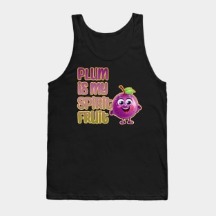 Plum is My Spirit Fruit Tank Top